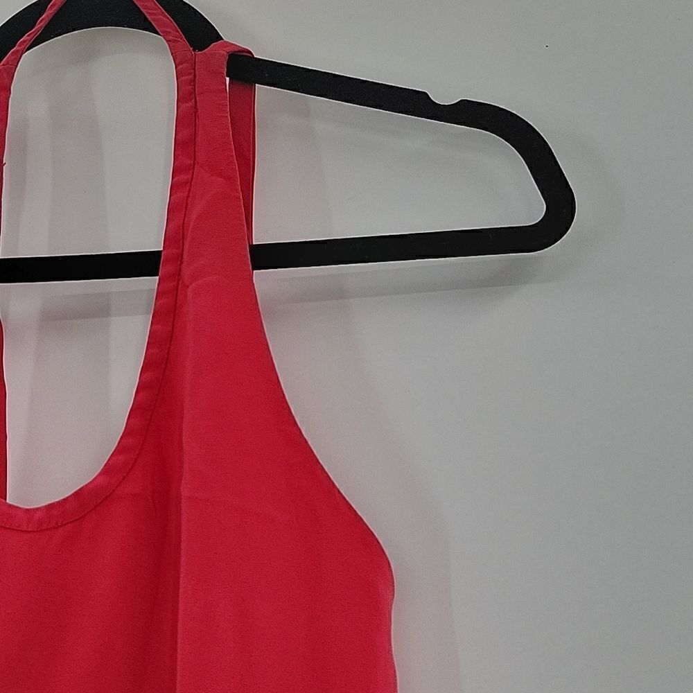3 For$20 BCBG Maxazria Red razer back top size XS - Picture 4 of 7